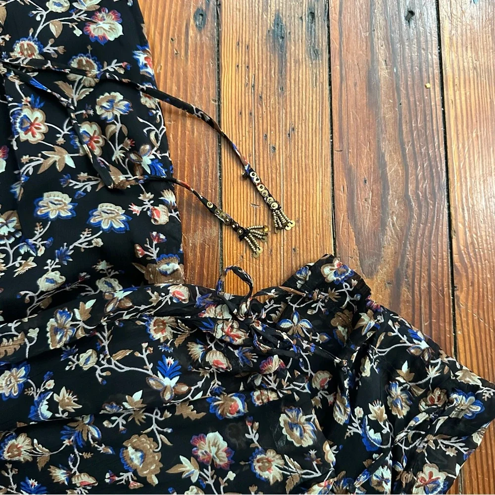 NWT Free People Samara jumpsuit in Indigo XS